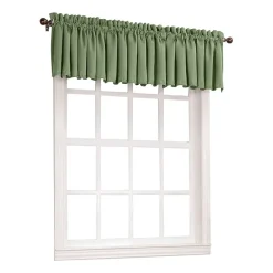 Sun Zero Emory Rod Pocket Tailored Valance