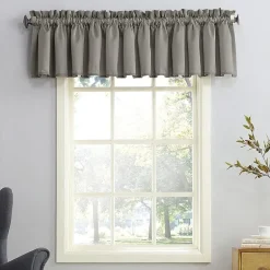 Sun Zero Emory Rod Pocket Tailored Valance