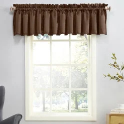 Sun Zero Emory Rod Pocket Tailored Valance