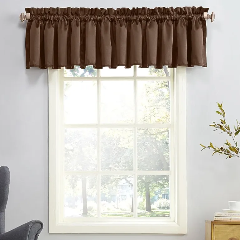 Sun Zero Emory Rod Pocket Tailored Valance