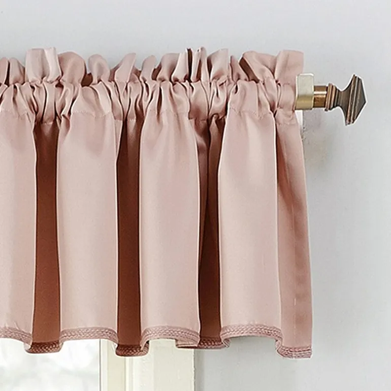 Sun Zero Emory Rod Pocket Tailored Valance