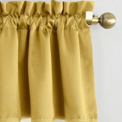Sun Zero Emory Rod Pocket Tailored Valance