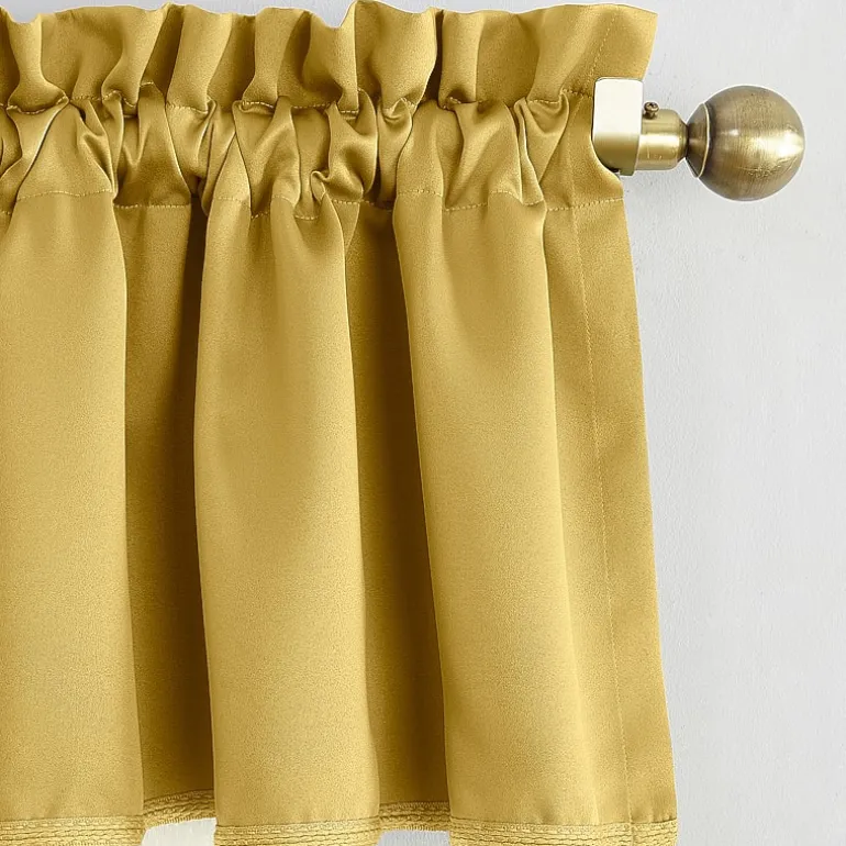 Sun Zero Emory Rod Pocket Tailored Valance
