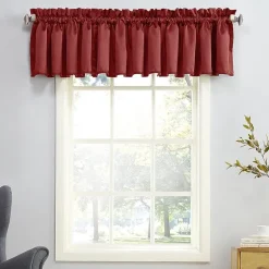 Sun Zero Emory Rod Pocket Tailored Valance