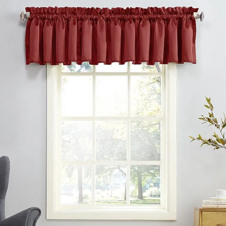 Sun Zero Emory Rod Pocket Tailored Valance
