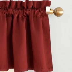 Sun Zero Emory Rod Pocket Tailored Valance