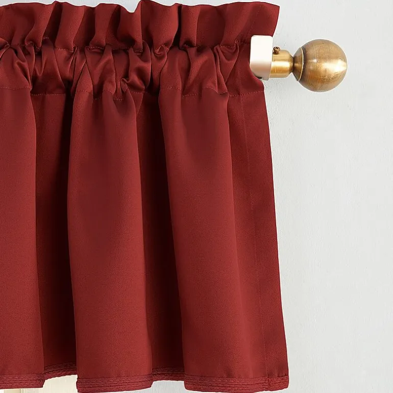 Sun Zero Emory Rod Pocket Tailored Valance