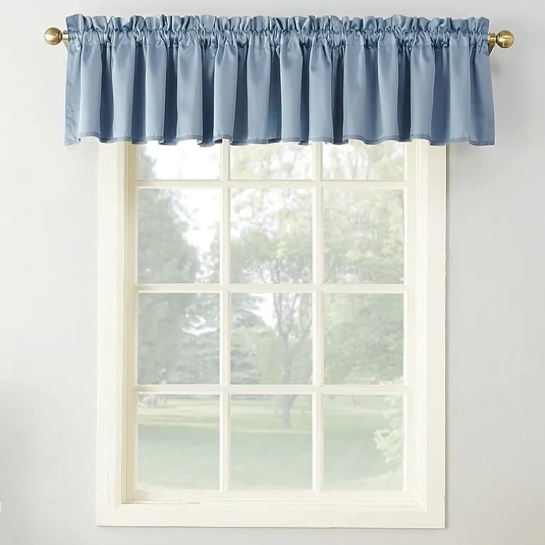 Sun Zero Emory Rod Pocket Tailored Valance
