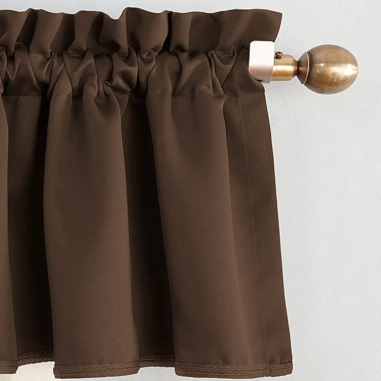 Sun Zero Emory Rod Pocket Tailored Valance