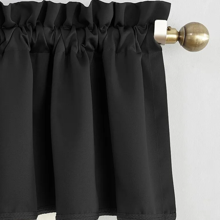 Sun Zero Emory Rod Pocket Tailored Valance
