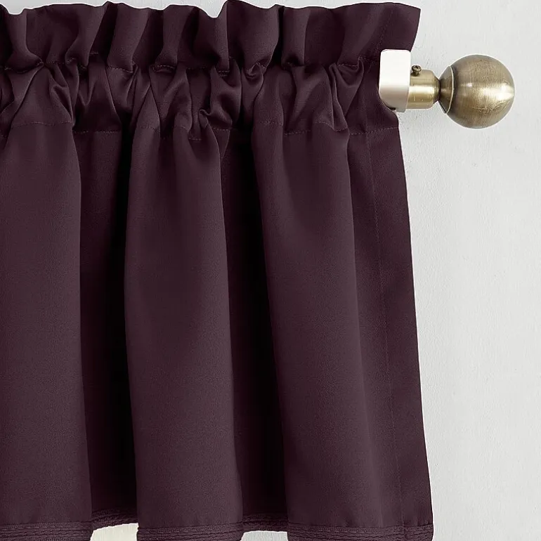 Sun Zero Emory Rod Pocket Tailored Valance