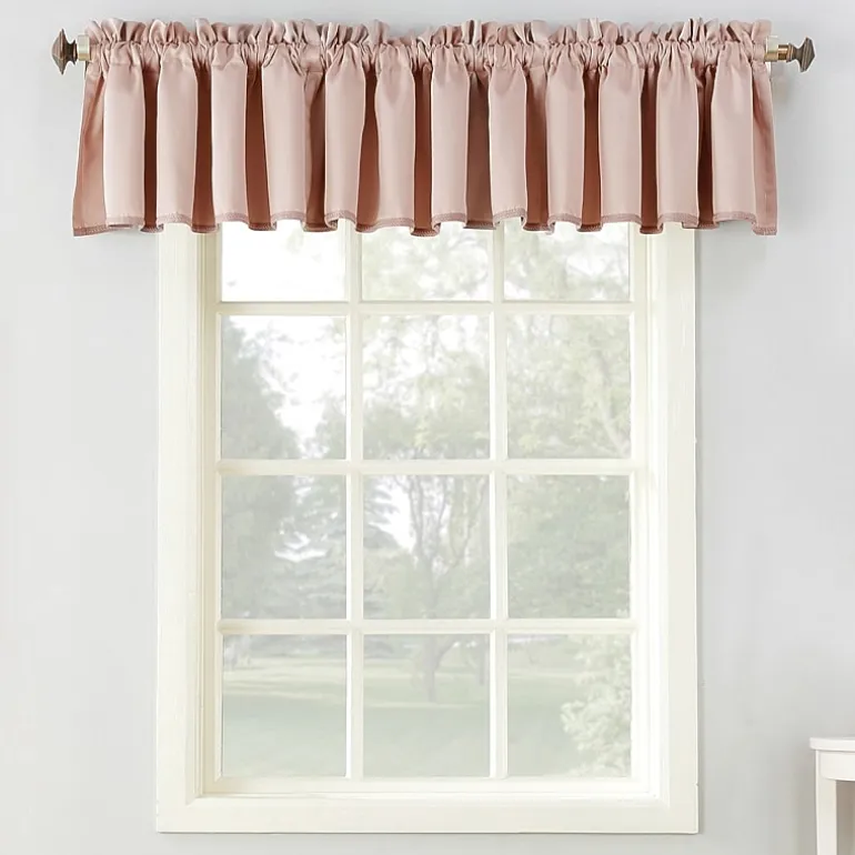 Sun Zero Emory Rod Pocket Tailored Valance