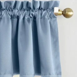 Sun Zero Emory Rod Pocket Tailored Valance
