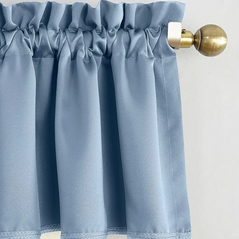 Sun Zero Emory Rod Pocket Tailored Valance