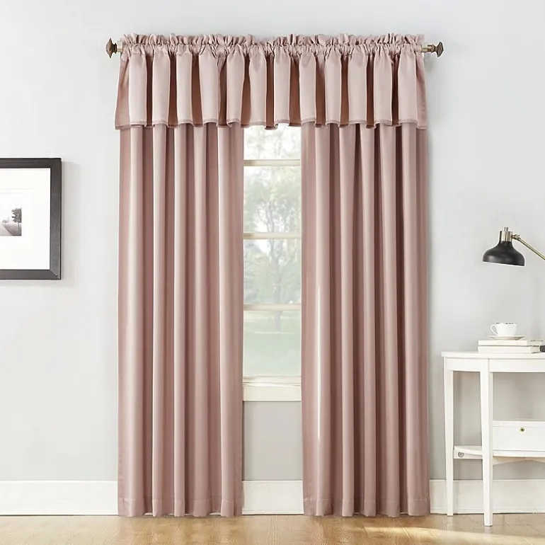Sun Zero Emory Rod Pocket Tailored Valance