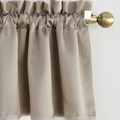 Sun Zero Emory Rod Pocket Tailored Valance