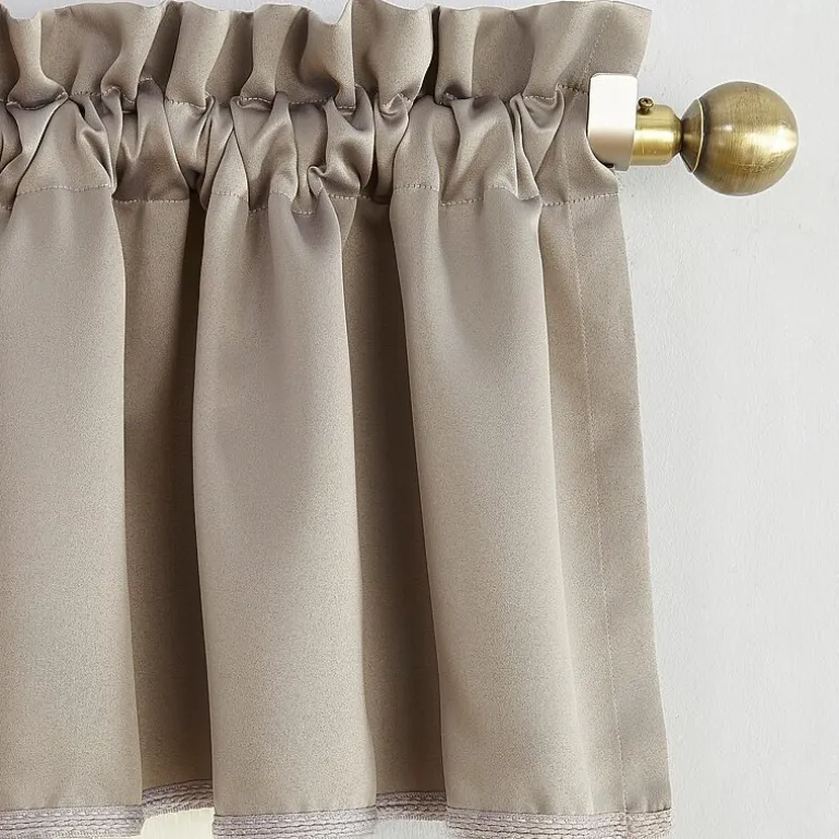 Sun Zero Emory Rod Pocket Tailored Valance