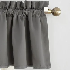 Sun Zero Emory Rod Pocket Tailored Valance