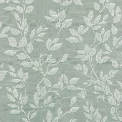 Sun Zero Estelle Foliage Woven Back Tab Light-Filtering Set of 2 Curtain Panel
