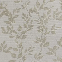 Sun Zero Estelle Foliage Woven Back Tab Light-Filtering Set of 2 Curtain Panel