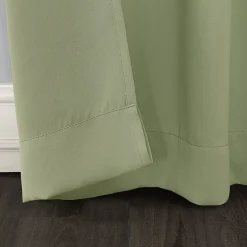 Sun Zero Evan Blackout Grommet Top Single Patio Door Curtain