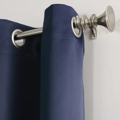 Sun Zero Evan Grommet Top Energy Saving Blackout Single Curtain Panel