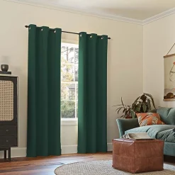 Sun Zero Evan Grommet Top Energy Saving Blackout Single Curtain Panel