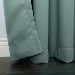 Sun Zero Evan Grommet Top Energy Saving Blackout Single Curtain Panel