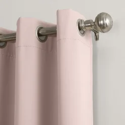 Sun Zero Evan Grommet Top Energy Saving Blackout Single Curtain Panel
