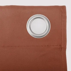 Sun Zero Evan Grommet Top Energy Saving Blackout Single Curtain Panel