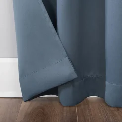 Sun Zero Evan Grommet Top Energy Saving Blackout Single Curtain Panel