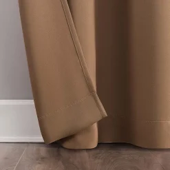 Sun Zero Evan Grommet Top Energy Saving Blackout Single Curtain Panel