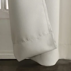 Sun Zero Evan Rod Pocket Energy Saving Blackout Single Curtain Panel