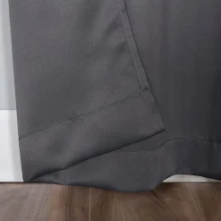 Sun Zero Evan Rod Pocket Energy Saving Blackout Single Curtain Panel