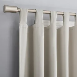 Sun Zero Evan Tab Top Energy Saving Blackout Single Curtain Panel
