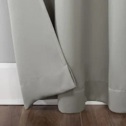 Sun Zero Evan Tab Top Energy Saving Blackout Single Curtain Panel