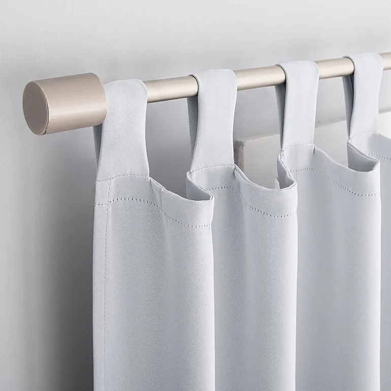 Sun Zero Evan Tab Top Energy Saving Blackout Single Curtain Panel