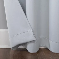 Sun Zero Evan Tab Top Energy Saving Blackout Single Curtain Panel