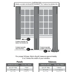 Sun Zero Evan Tab Top Energy Saving Blackout Single Curtain Panel