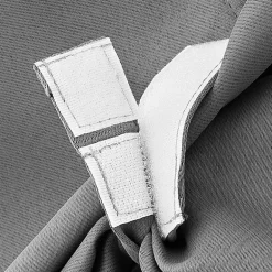 Sun Zero Evantieup Blackout Rod Pocket Single Tie-Up Shade