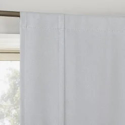 Sun Zero Evantieup Blackout Rod Pocket Single Tie-Up Shade