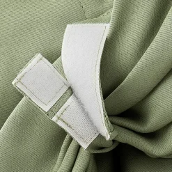 Sun Zero Evantieup Blackout Rod Pocket Single Tie-Up Shade