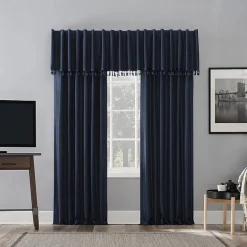 Sun Zero Evelina Faux Dupioni Silk Thermal Extreme Back Tab Energy Saving 100% Blackout Single Curtain Panel