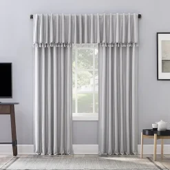 Sun Zero Evelina Faux Dupioni Silk Thermal Extreme Back Tab Energy Saving 100% Blackout Single Curtain Panel