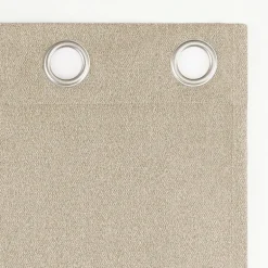Sun Zero Glynn Magnetic Closure Grommet Top 100% Blackout Set of 2 Curtain Panel