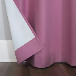 Sun Zero Harper Grommet Top Energy Saving 100% Blackout Single Curtain Panel