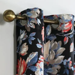 Sun Zero Irma Grommet Top Blackout Single Curtain Panel