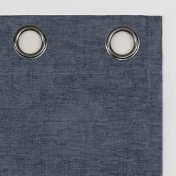 Sun Zero Isidora Grommet Top Energy Saving 100% Blackout Single Curtain Panel