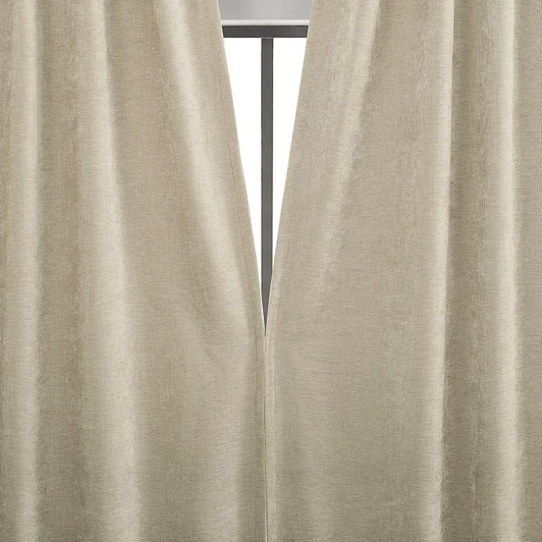 Sun Zero Isidora Grommet Top Energy Saving 100% Blackout Single Curtain Panel