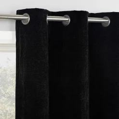 Sun Zero Isidora Grommet Top Energy Saving 100% Blackout Single Curtain Panel